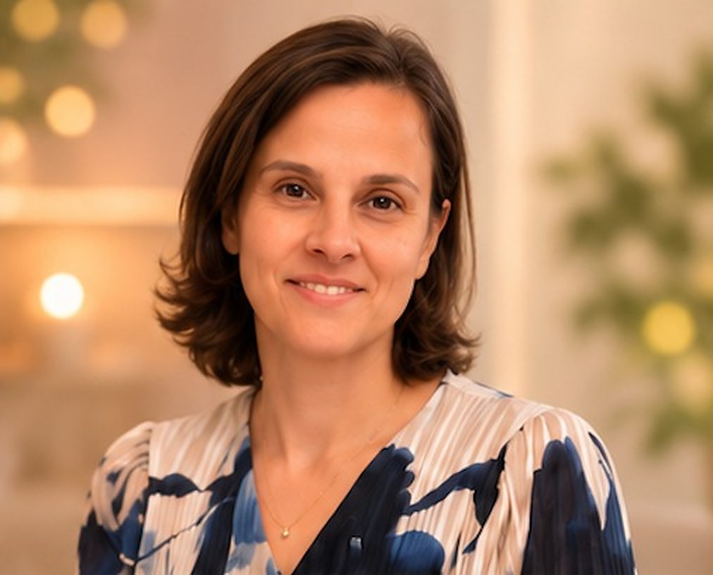 Portrait of Silvia Falcomatà, smiling softly.